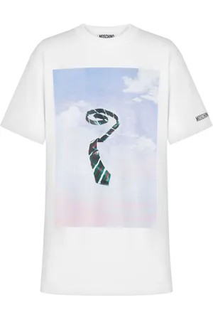 Moschino Graphic-print cotton T-shirt