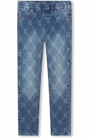 HUGO BOSS Logo-print jeggings