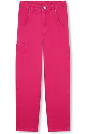 HUGO BOSS Cotton straight-leg jeans