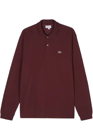 Lacoste Crocodile-patch polo shirt