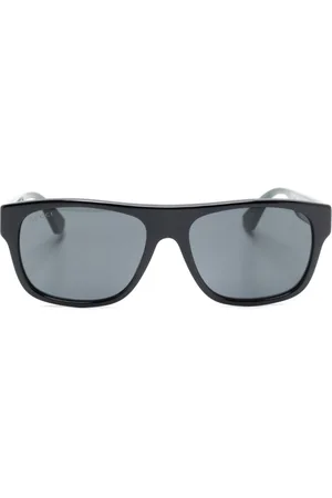 Gucci Logo-engraved sunglasses