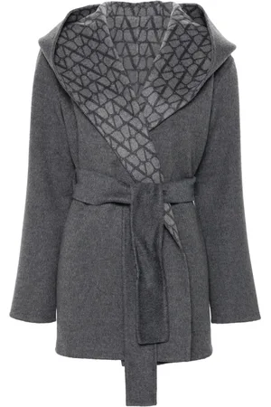 VALENTINO GARAVANI Toile Iconographe double coat
