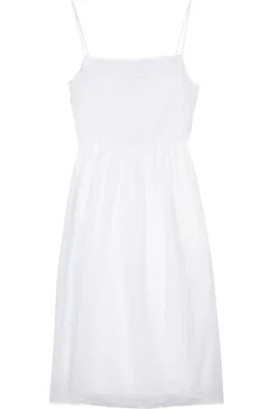 Tommy Hilfiger Logo-embroidered midi dress