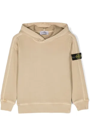 Stone Island Compass-motif cotton hoodie