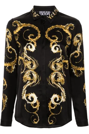 VERSACE Baroccoflage-print shirt