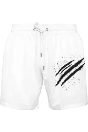 Philipp Plein Signature slash swim shorts