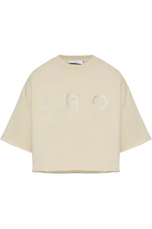 IRO Linda logo-print cotton T-shirt