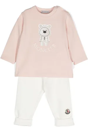 Moncler Logo-embroidered T-shirt and leggings
