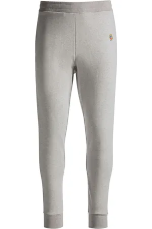 Bally Logo-patch wool track pants