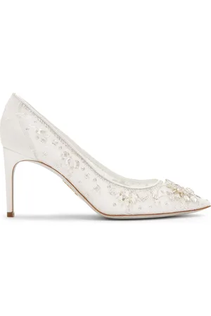 RENE CAOVILLA Crystal-embellished pumps