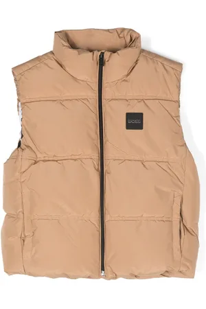 HUGO BOSS Rubberised-logo gilet