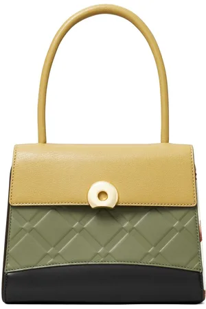 Tory Burch Deville coloublock leather bag