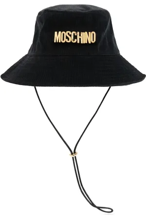 Moschino Logo-plaque bucket hat