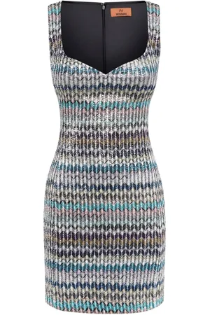 Missoni Lam?? knitted mini dress