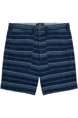 Ralph Lauren Striped denim shorts