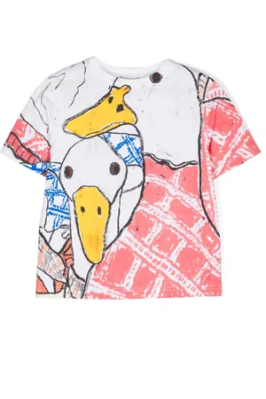 Burberry Illustration-style-print T-shirt