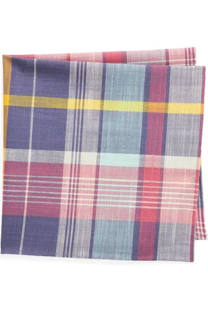 Ralph Lauren Madras-check-patterned handkerchief