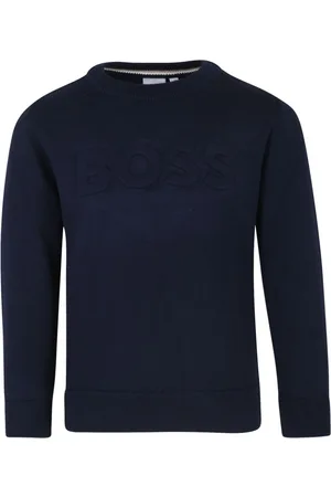 HUGO BOSS Logo-embossed jumper