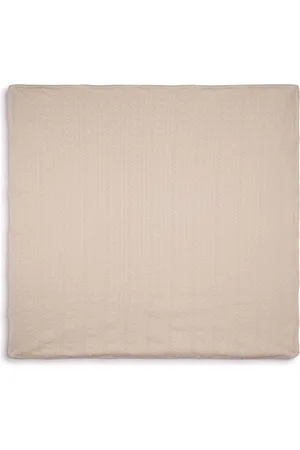 Chloé Pointelle-knit cotton-blend blanket