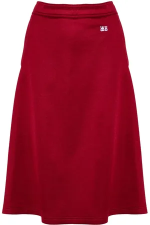 WALES BONNER Shine midi skirt