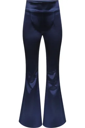 GALVAN Sculpted flared trousers