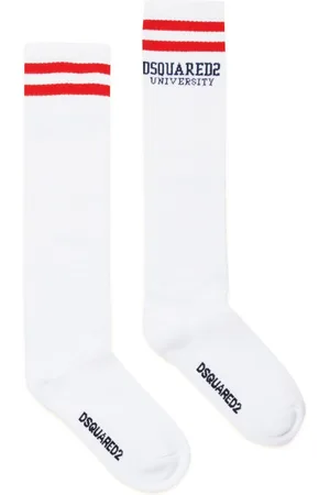 Dsquared2 Logo-intarsia socks