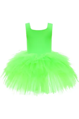 Mimi Tutu Square-neck tutu dress