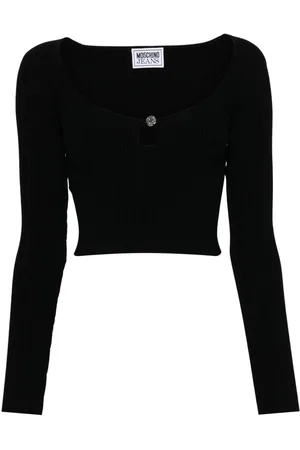 Moschino Ribbed-knit top
