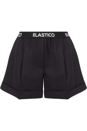 Moschino Pleat detailing virgin wool shorts