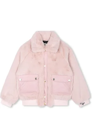 Sonia Rykiel Enfant Faux-fur bomber jacket