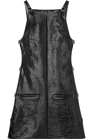Courrèges Multi-strap vinyl dress