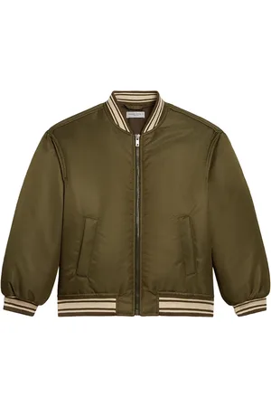 Golden Goose Journey logo-embroidered bomber jacket