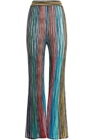 Missoni Striped flared trousers