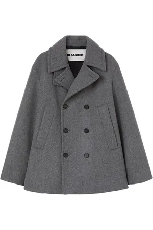 Jil Sander Double-breasted wool coat