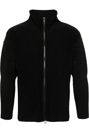 Issey Miyake Pliss??-effect jacket