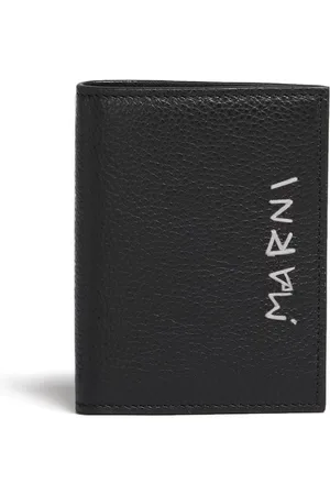 Marni Logo-embroidered billfold wallet