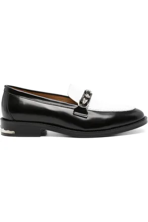TOGA VIRILIS Stud-detailing loafers