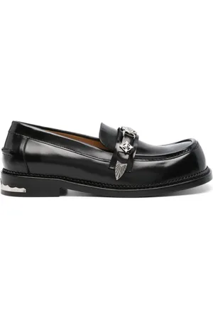 TOGA VIRILIS Stud-detailing loafers
