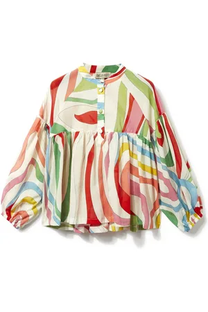 PUCCI Junior Marmo-print cotton dress