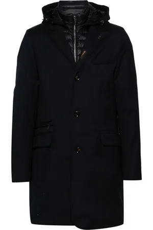 MOORER Redon-PUM hooded coat