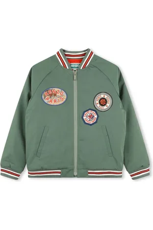 Kenzo Logo-appliqu?? bomber jacket