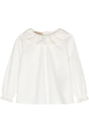 Gucci Scallop-detail blouse