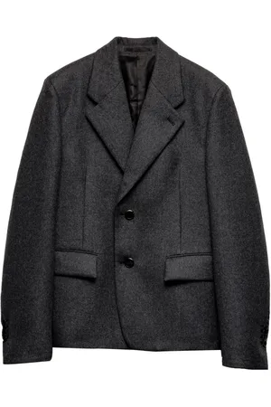 Prada Single-breasted wool jacket