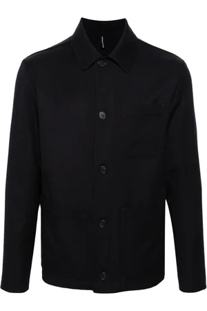Incotex M??lange wool blouse