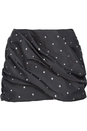 Pinko Saint Paul draped mini skirt