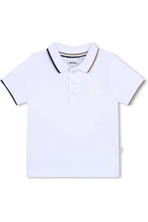 HUGO BOSS Logo-embroidered polo shirt