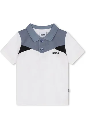 HUGO BOSS Logo-embroidered polo shirt