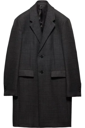 Prada Single-breasted wool coat