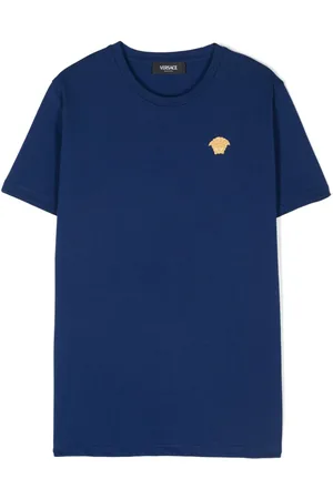 VERSACE Medusa Head-embroidered T-shirt