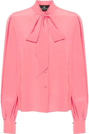 Etro Pussy-bow silk blouse